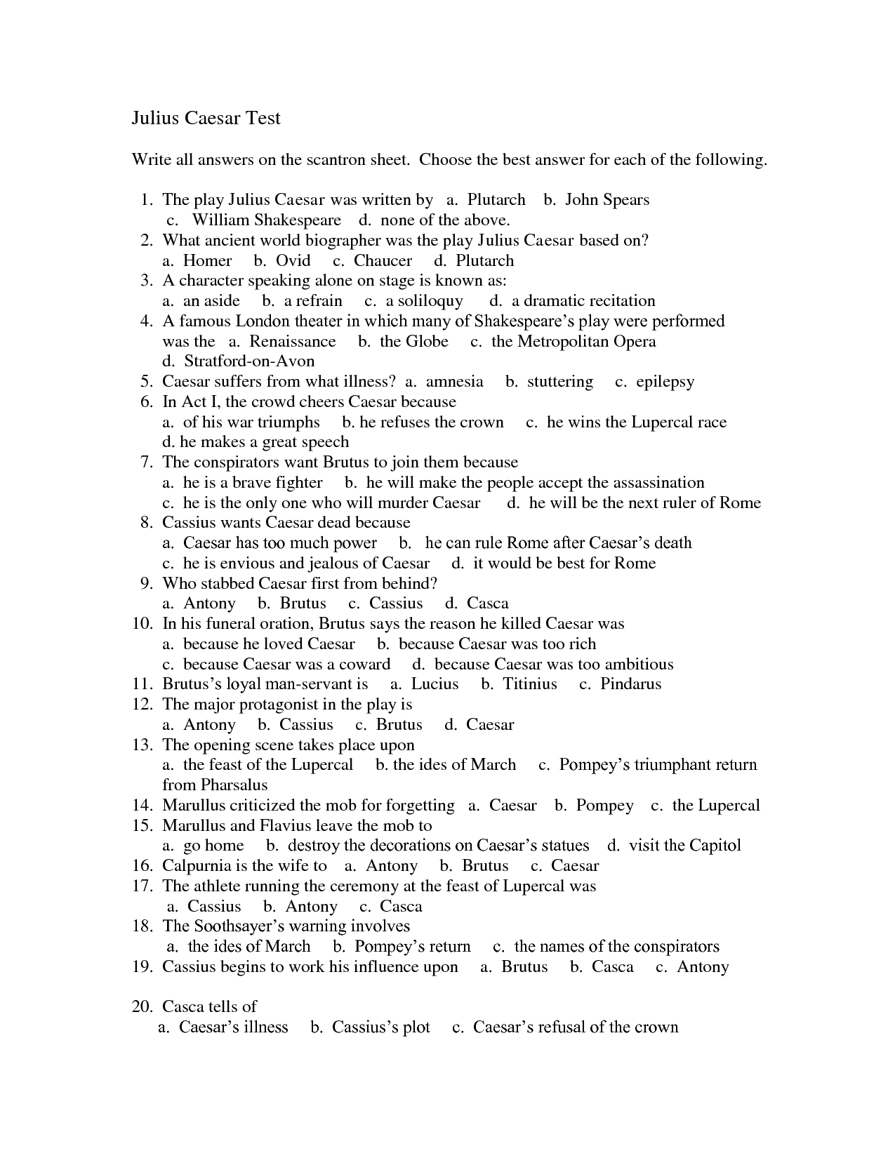 Julius Caesar Act 5 Quotes. QuotesGram