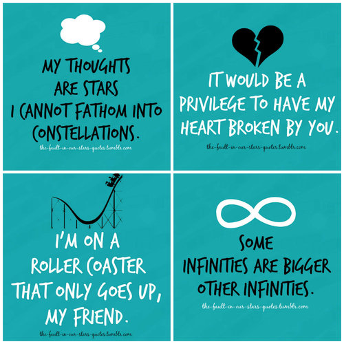Fault in our stars quote