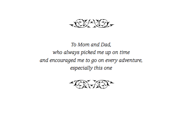 This thesis is dedicated to my parents