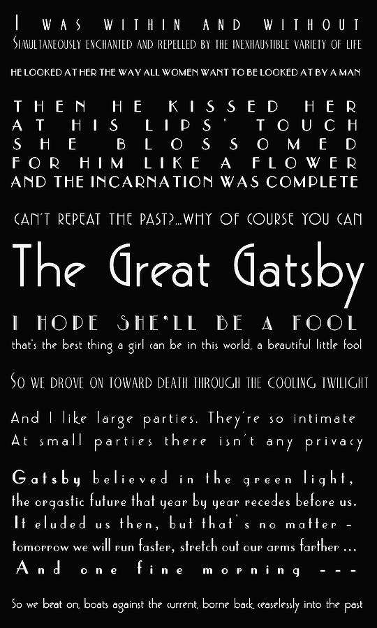 great gatsby quote analysis Get free homework help on f scott fitzgerald's the great gatsby: book summary, chapter summary and analysis, quotes, essays, and character analysis courtesy of cliffsnotes. great gatsby quote analysis Get free homework help on f scott fitzgerald's the great gatsby: book summary, chapter summary and analysis, quotes, essays, and character analysis courtesy of cliffsnotes.