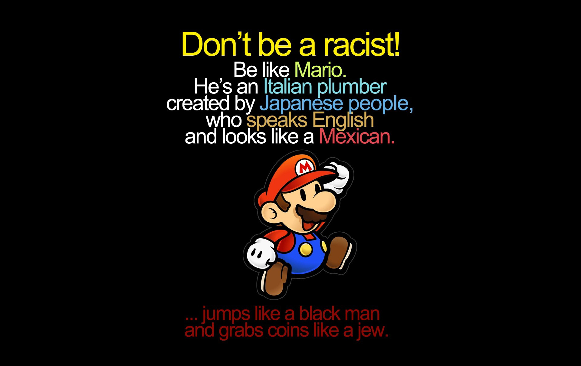 Racial Quotes Mario. QuotesGram
