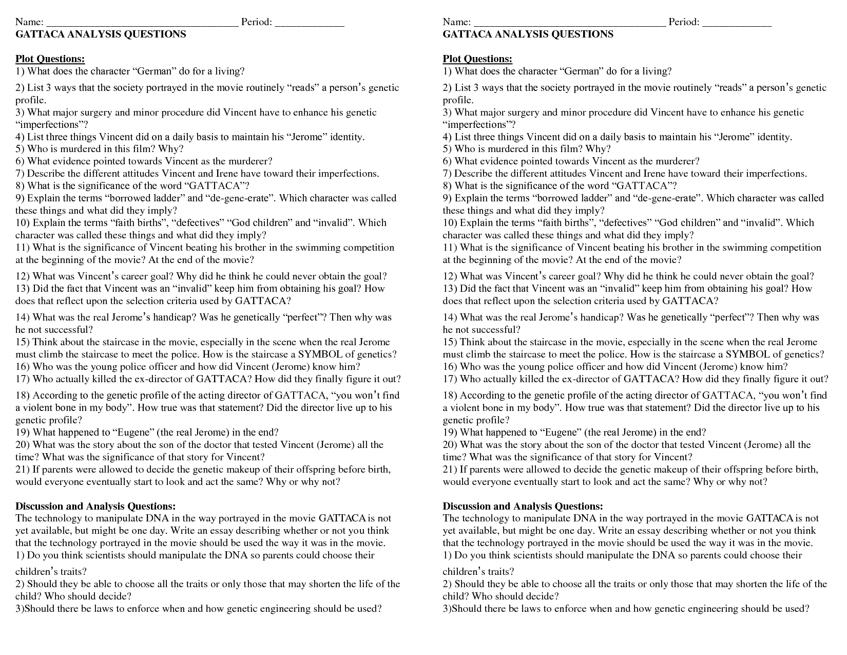 gattaca-movie-questions-and-answers-31-fresh-the-movie-worksheet-answers-free-worksheet