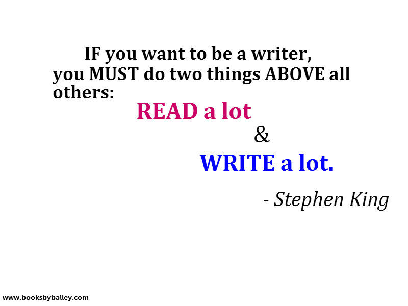 Stephen king how to write a book