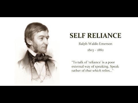 An explanation of the perfection of soul in the essay self reliance by ralph waldo emerson