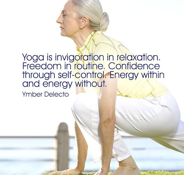 Yoga Positive Quotes. QuotesGram