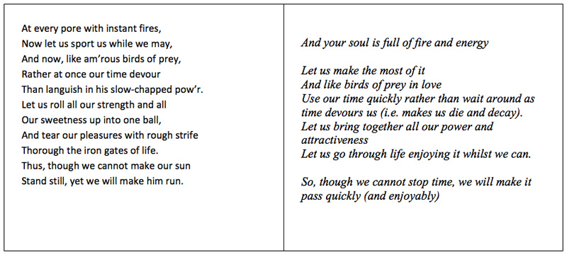 to his coy mistress 2 essay Revision notes for students studying to his coy mistress for ccea gcse when writing an essay comparing your two poems you should consider the points. to his coy mistress 2 essay Revision notes for students studying to his coy mistress for ccea gcse when writing an essay comparing your two poems you should consider the points.