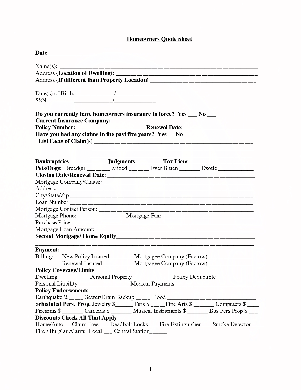 Home Insurance Quotes Templates. QuotesGram