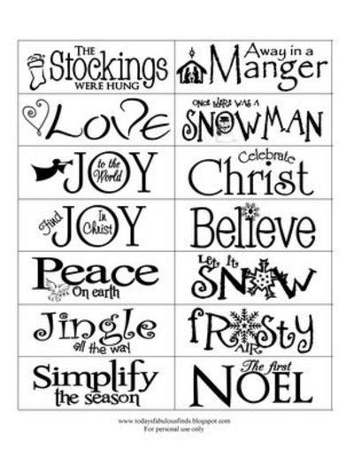 Free Printable Christmas Quotes. QuotesGram