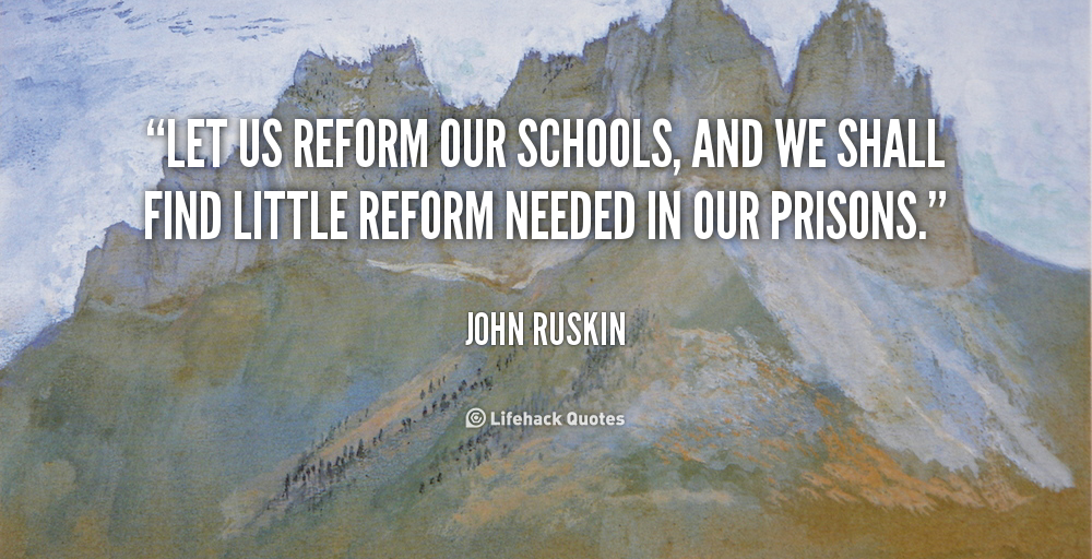 Let's Really Reform Our Schools