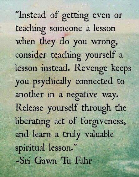 Essay about forgiveness and letting go