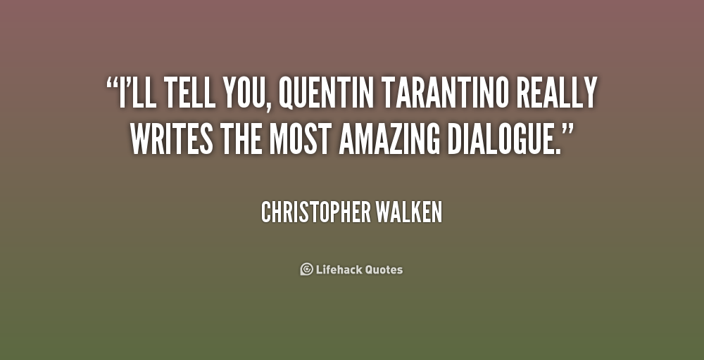 Christopher Walken Famous Movie Quotes. QuotesGram