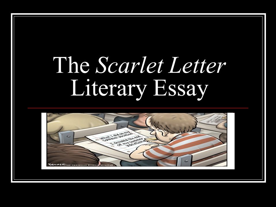 Scarlet letter evil essay