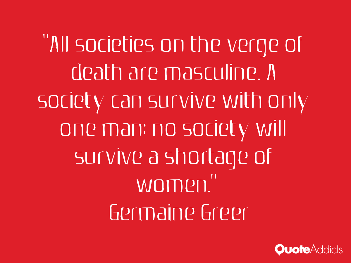 greer masculinity Femininities & masculinities femininities and masculinities are plural—there are many forms of femininity and many forms of masculinity. greer masculinity Femininities & masculinities femininities and masculinities are plural—there are many forms of femininity and many forms of masculinity.