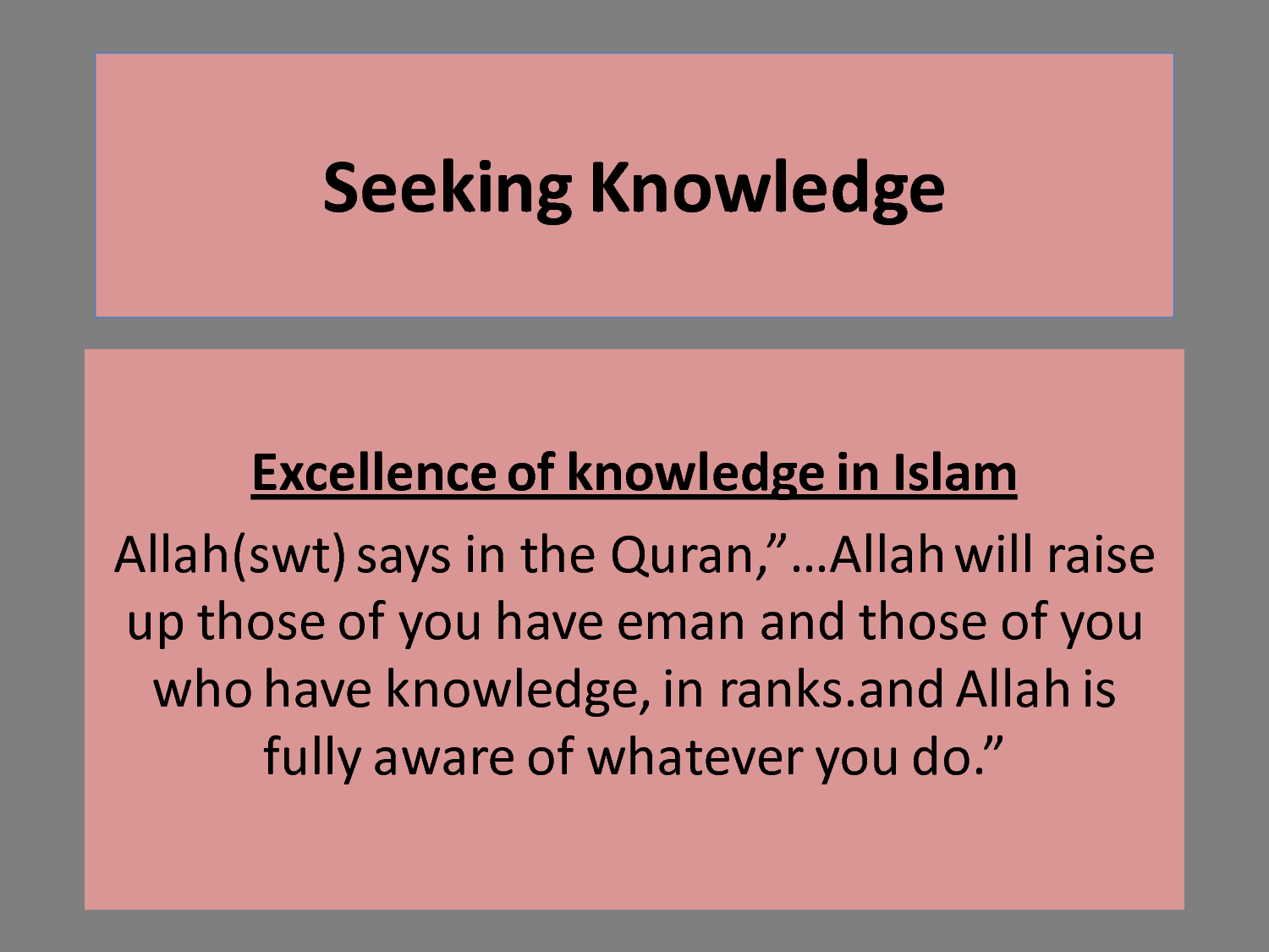 Importance Of Knowledge Quotes. QuotesGram