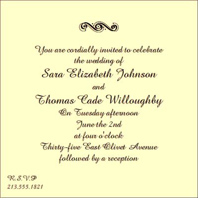 Wedding Invitation Models For Friends Wording Wedding Invitation Wordings