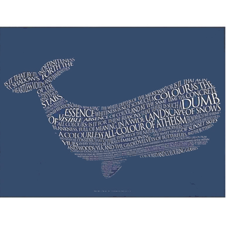 fat naked girl art famous quote from moby dick