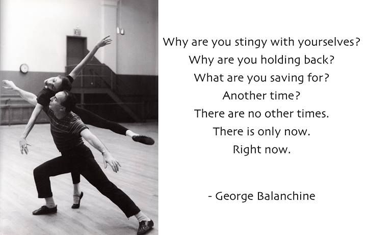 Bildergebnis für George Balanchine Quotes