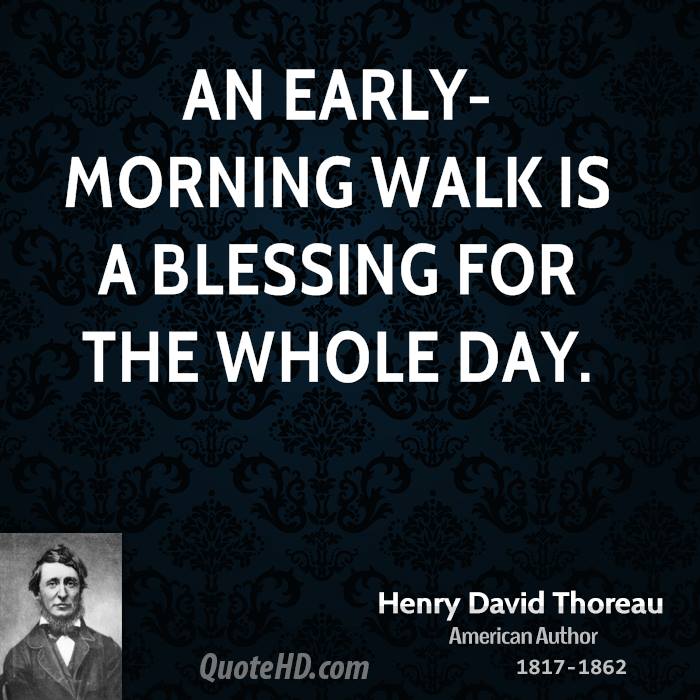Henry david thoreau essay walking