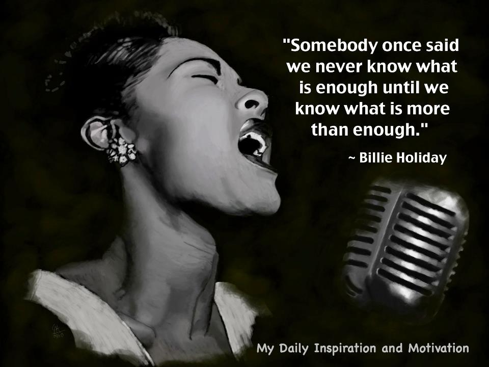 Billie Holiday Quotes. QuotesGram