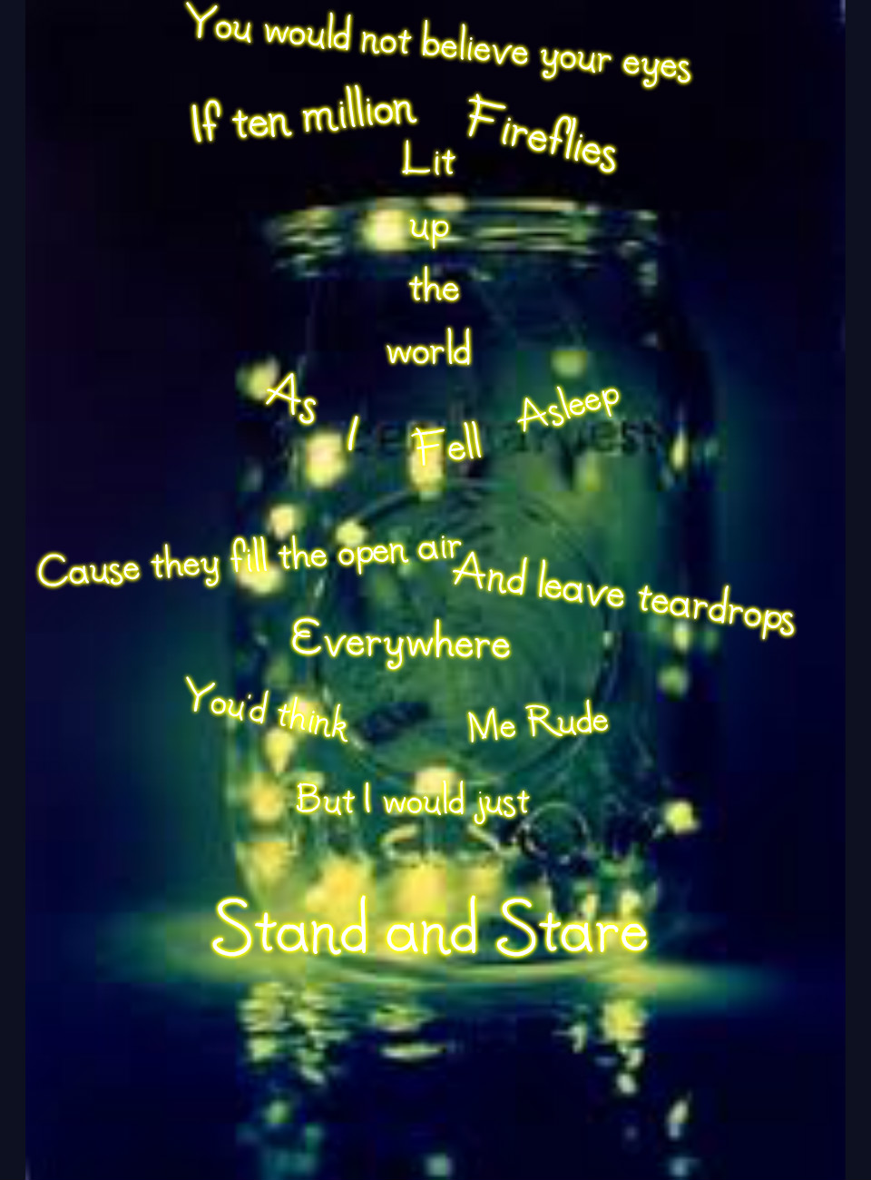Quotes About Fireflies. QuotesGram
