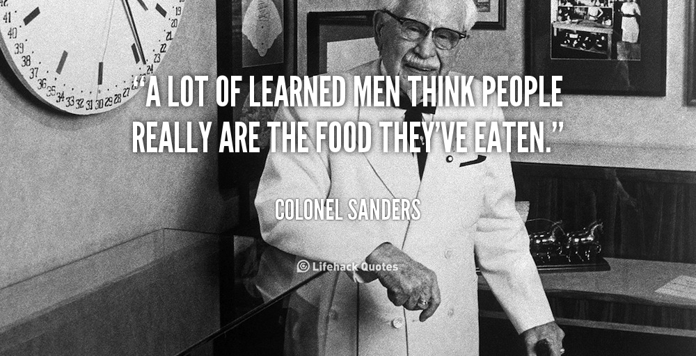 colonel sanders quotes