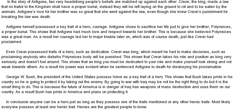 essay about creon in antigone essay about creon in antigone
