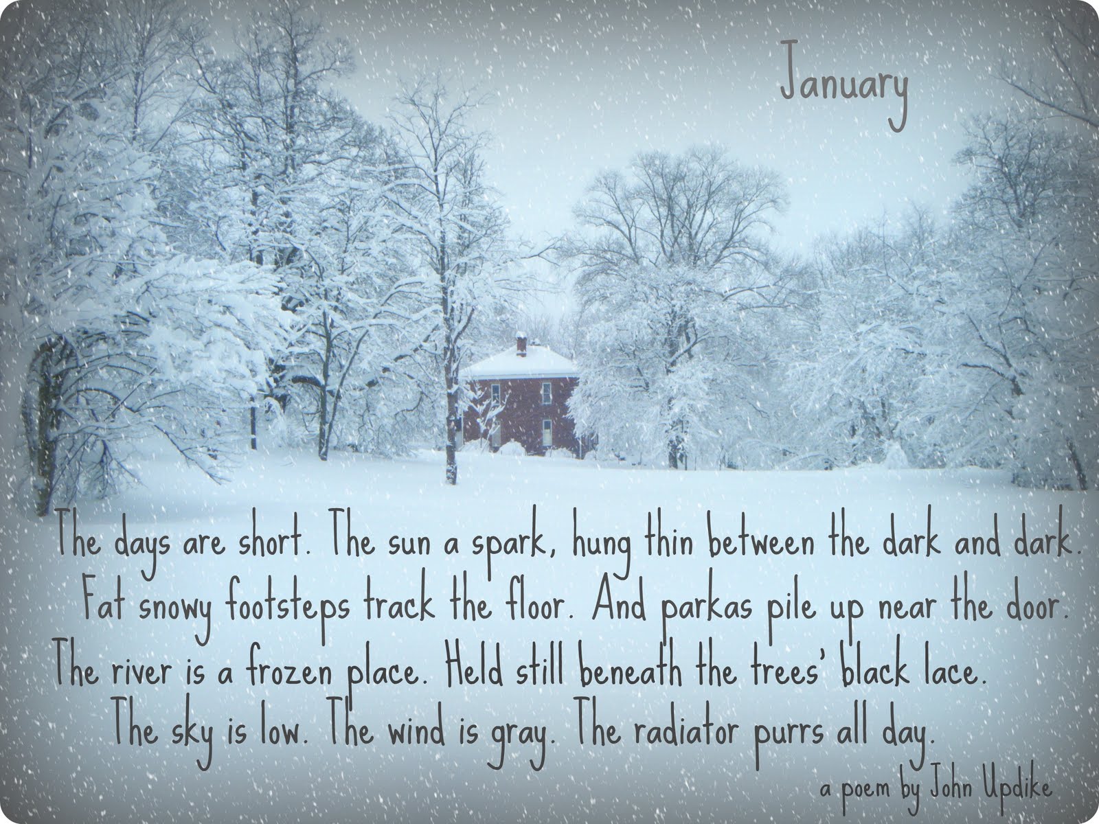 January Poems And Quotes QuotesGram