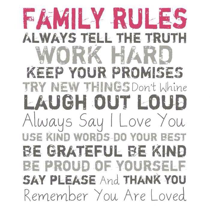 family rules clipart - photo #21