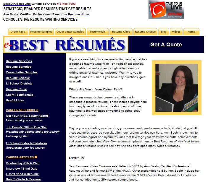 Best nursing resume writing service