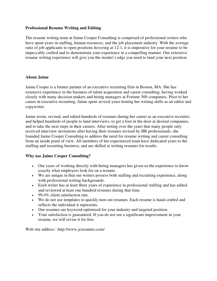 Custom resume writing quotes