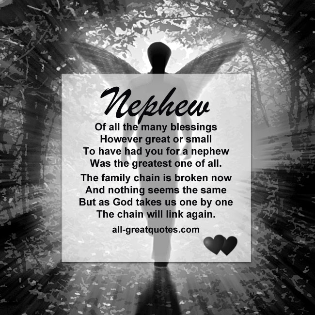 My Nephew Died Quotes. QuotesGram My Nephew Died Quotes. QuotesGram