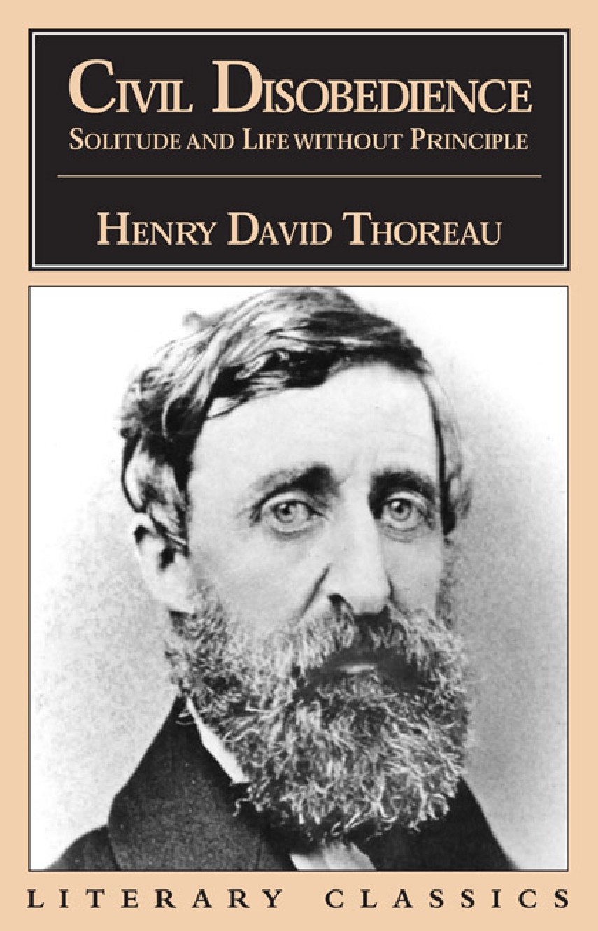 Henry David Thoreau Civil Disobedience Essay Summary