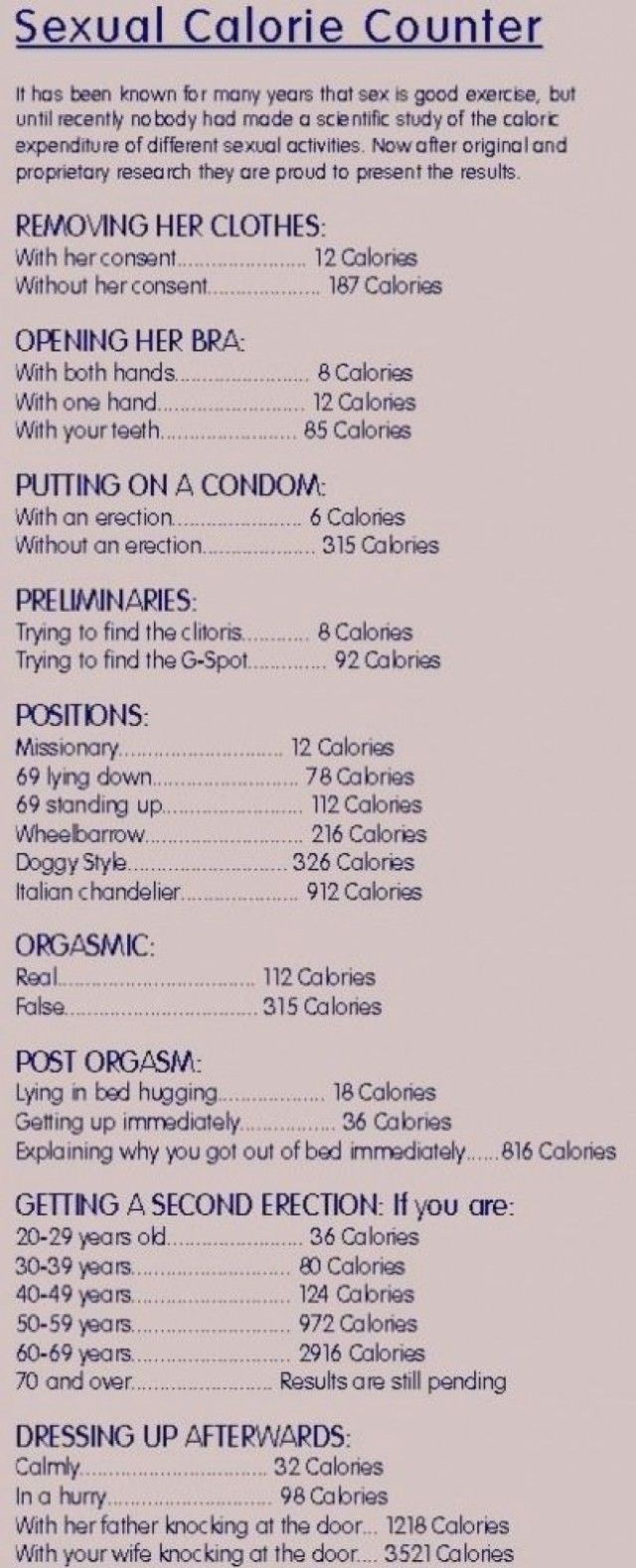 How many calories do you burn during sex images 68