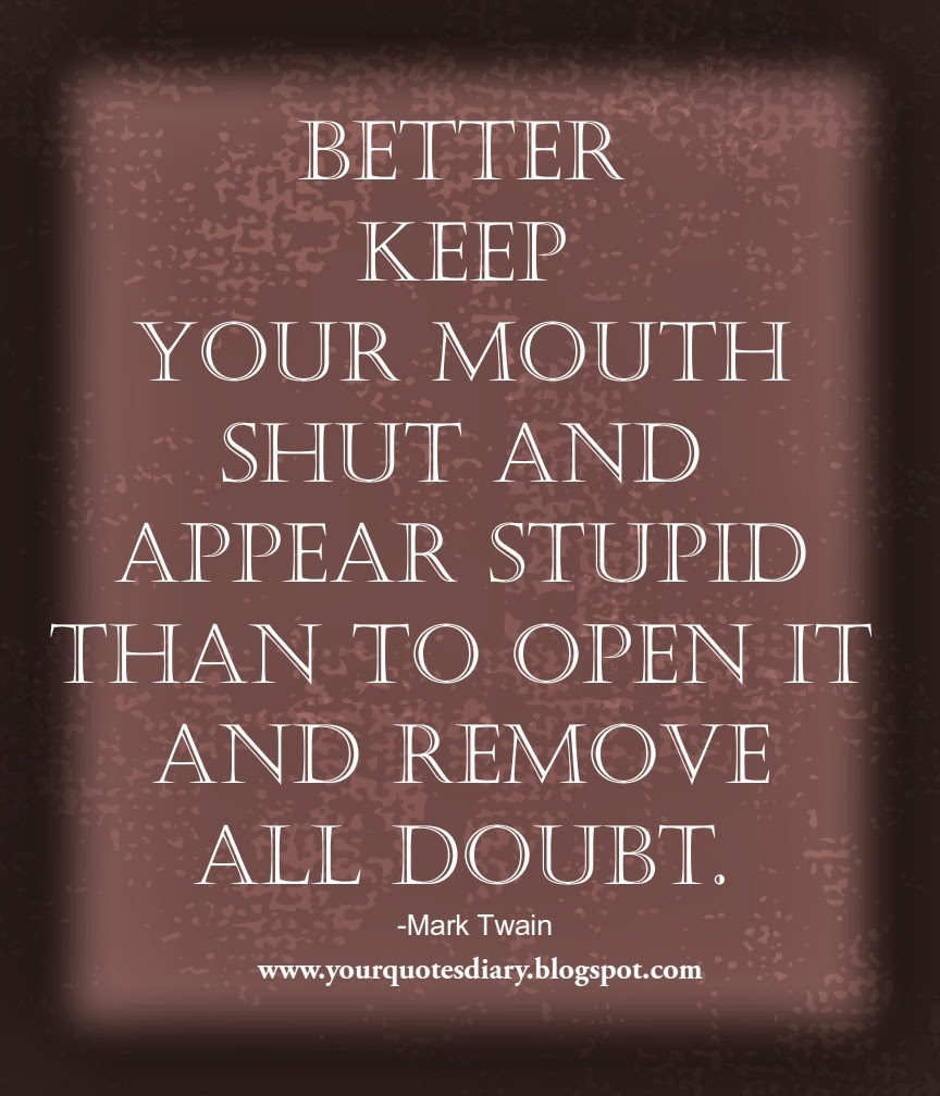 Keep Mouth Shut 113