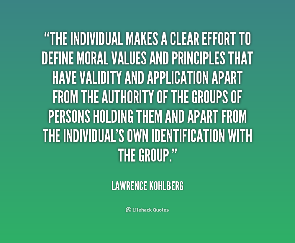 Lawrence Kohlberg Moral Development Quotes. QuotesGram