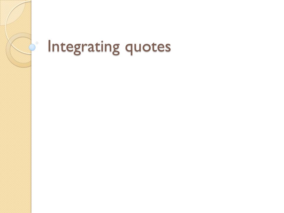 integrate quotes into essay integrate quotes into essay