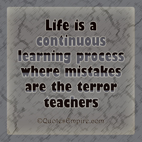Learning is a lifelong process essay