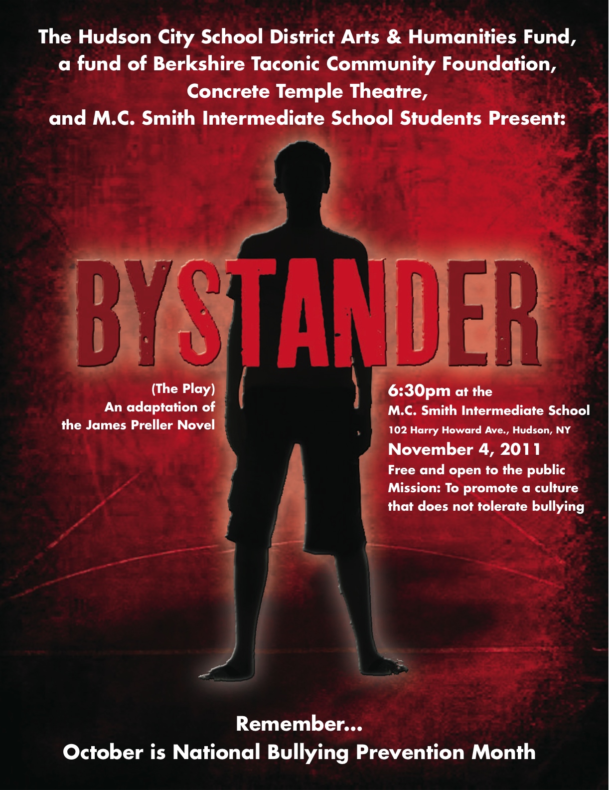 Bystander by james preller book report