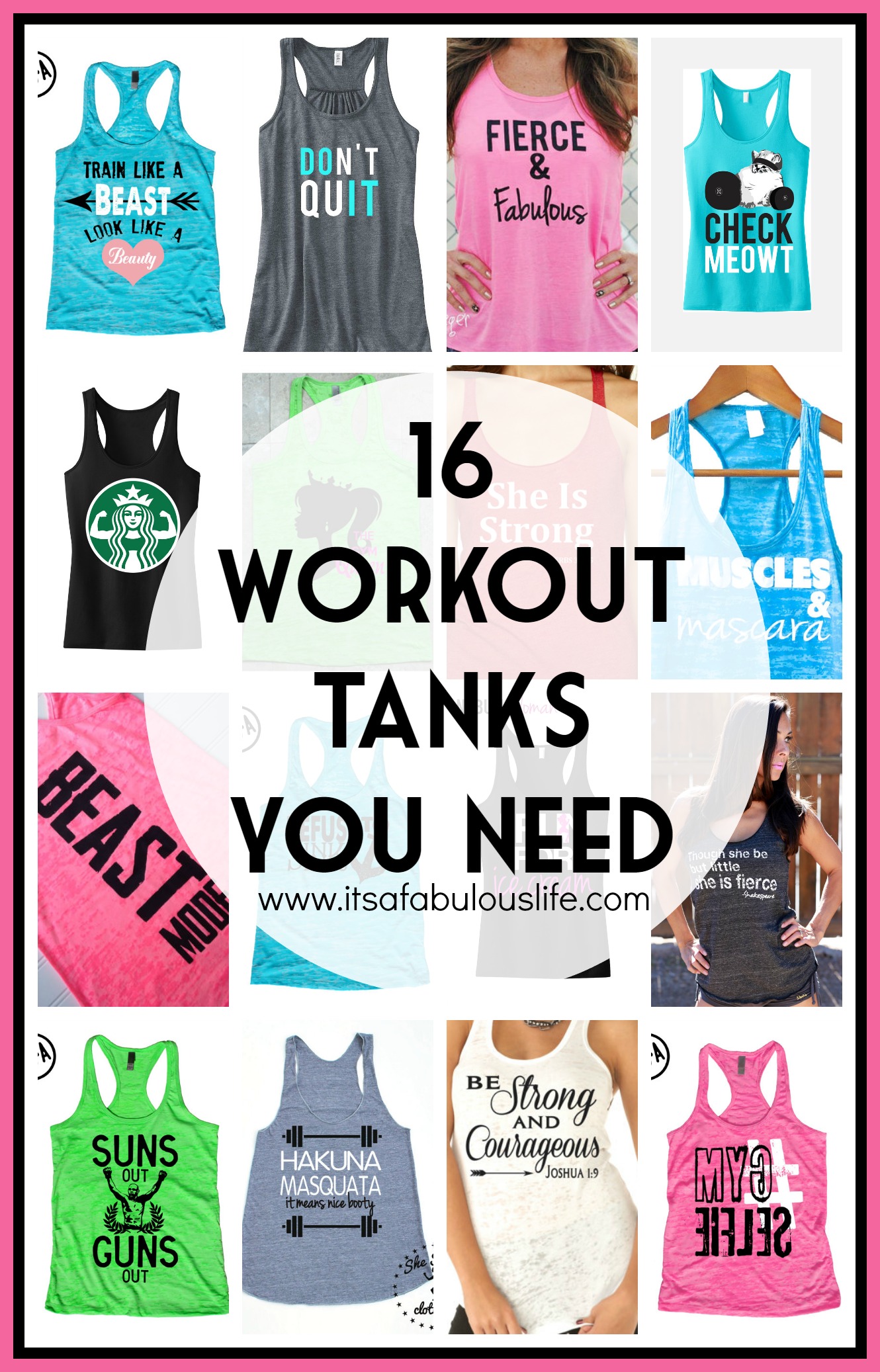 Quotes Workout Tanks. QuotesGram