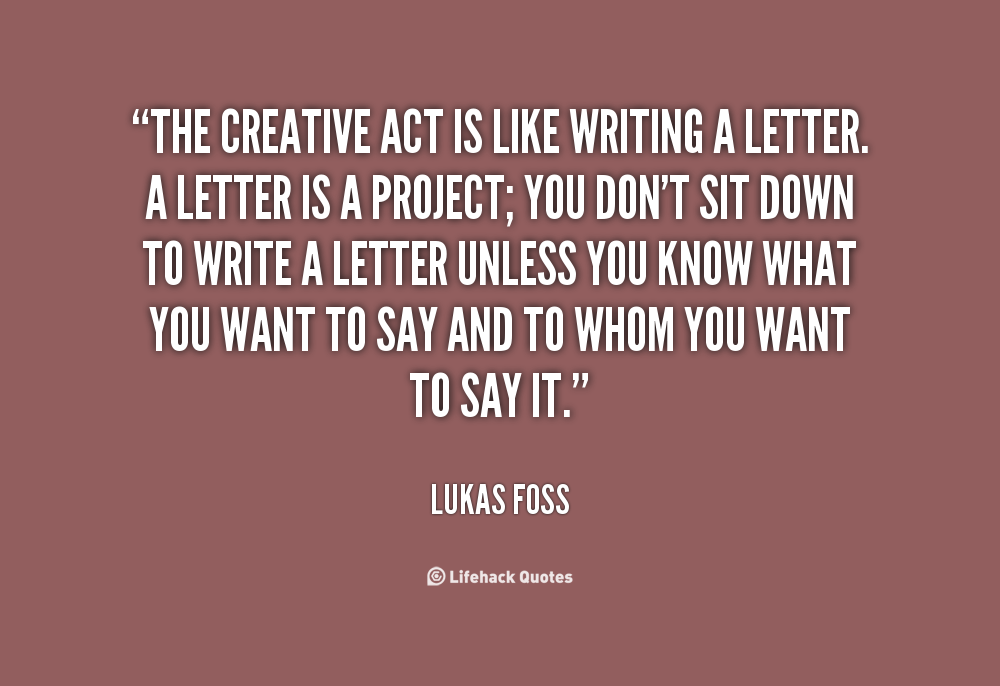 Creative writing quotes and sayings