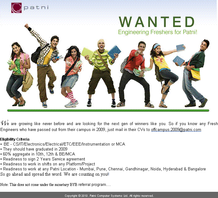 sample employee referral program