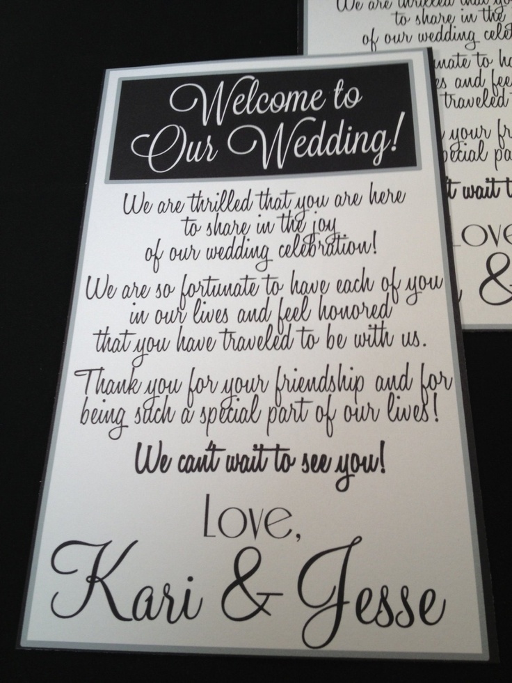 How To Build An Awesome Wedding Welcome Bag Snippet Ink Create Citi Thank You Card Party With Cute Color