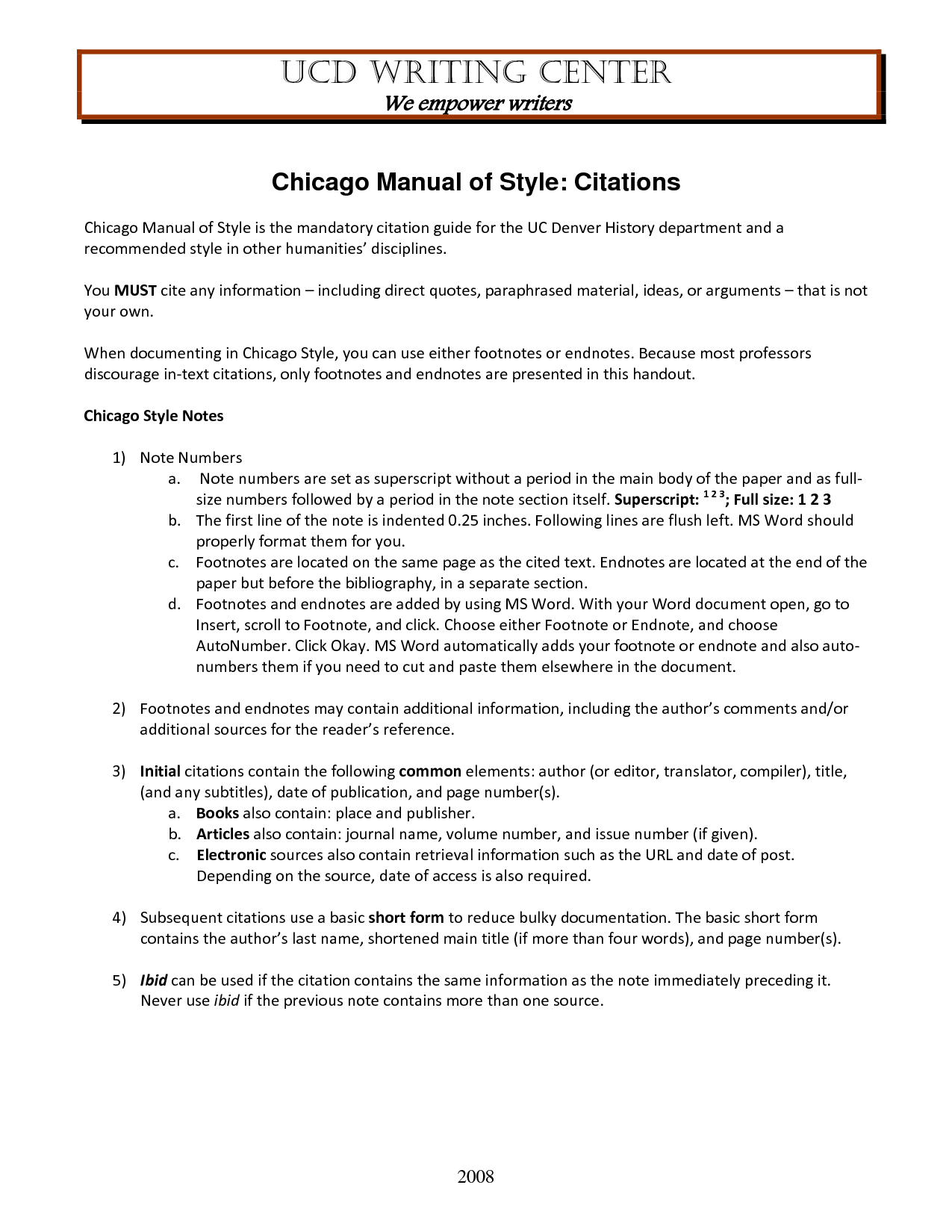Chicago manual of style bibliography generator