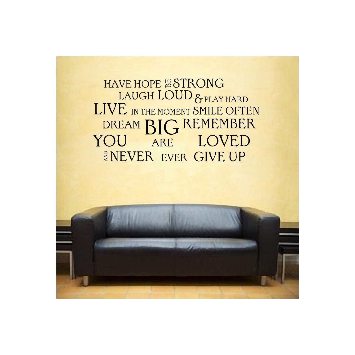 Inspirational Quotes Wall Decals. QuotesGram