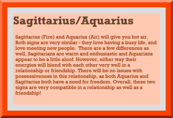 Astrology Insight's Aquarius Love Horoscopes and Compatibility section.