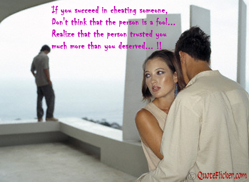 Sneaking cheating