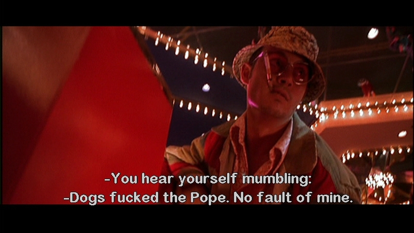 A comparison of the movie and book fear and loathing in las vegas by hunter s thompson