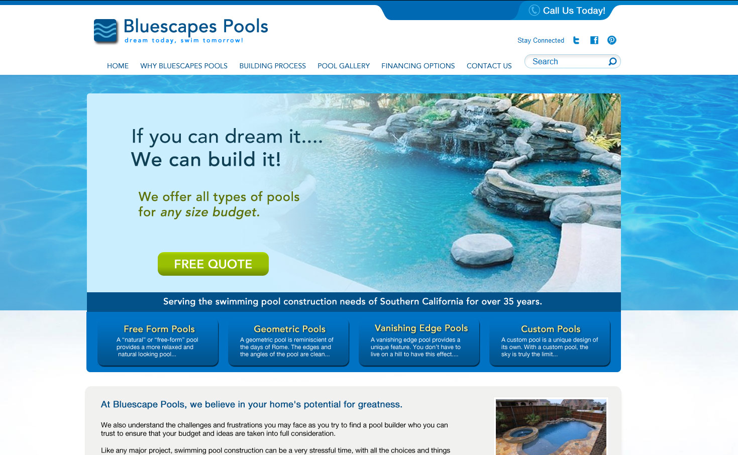 Swimming Pool Swimming Pool Quote Template