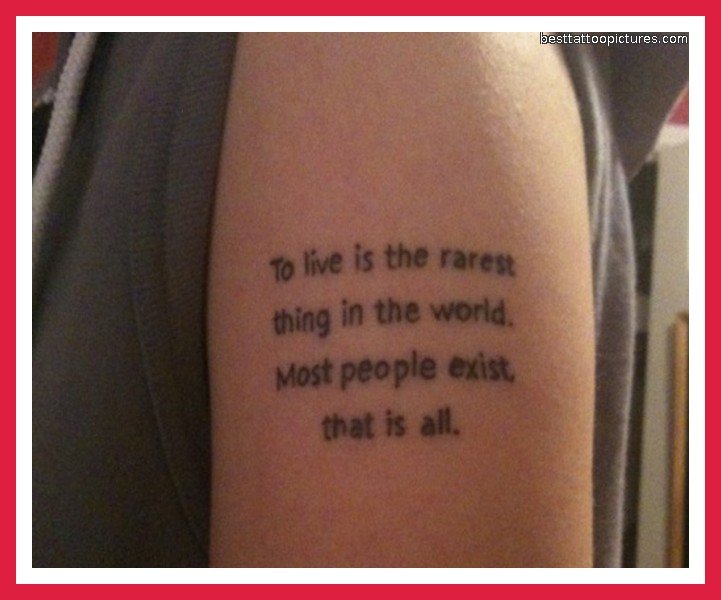 Quotes About Life Tattoo For Men. QuotesGram Quotes About Life Tattoo For Men. QuotesGram