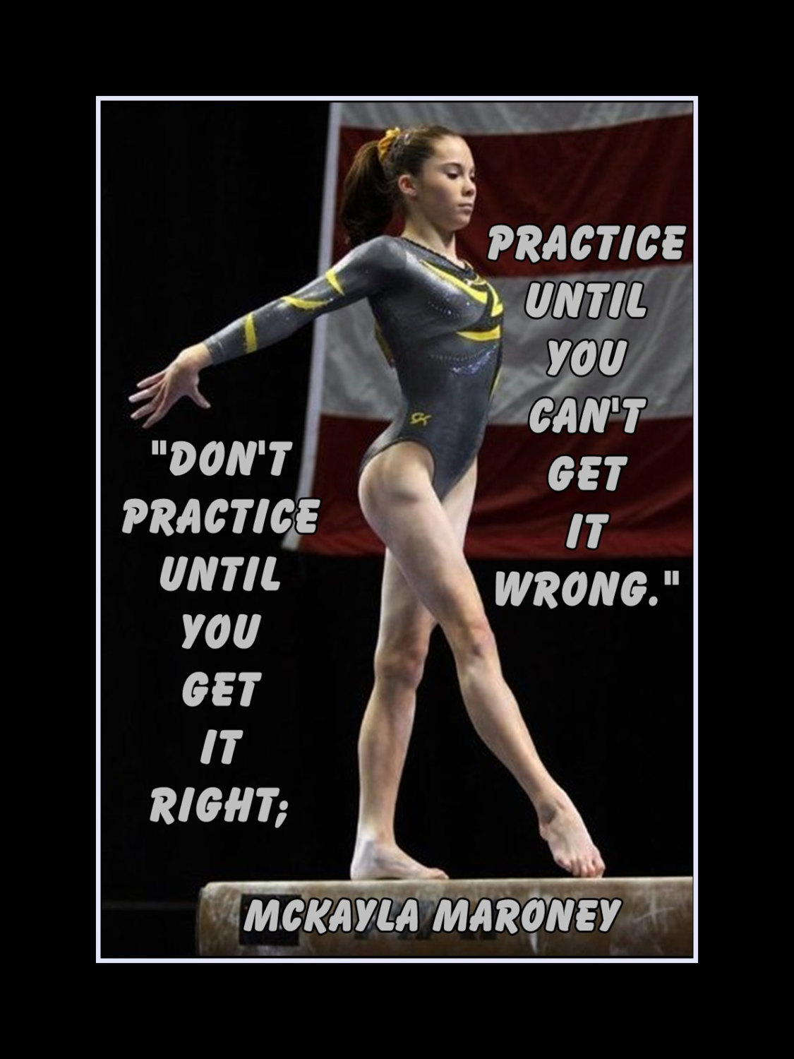 Gymnastics Posters With Quotes. QuotesGram